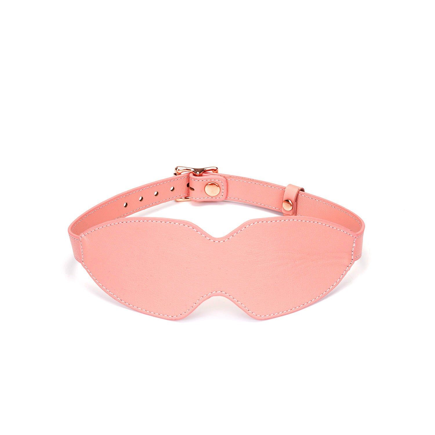 Kära själens rosa dröm: Rosa ögonbindel i läder
