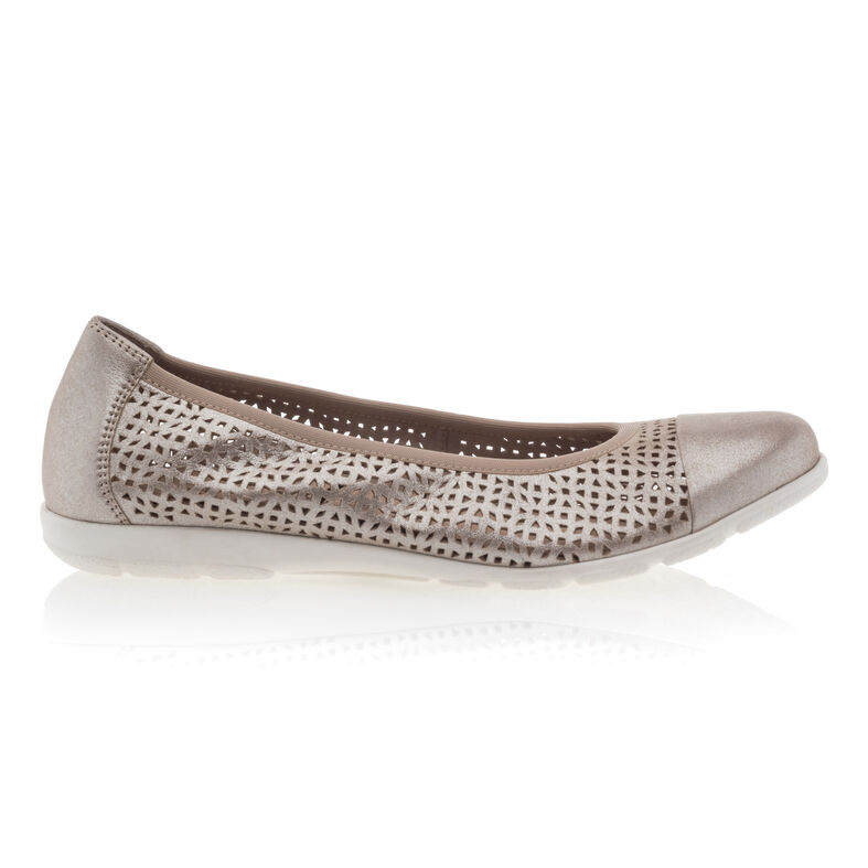 Gele ballerina's/Mary Janes voor dames