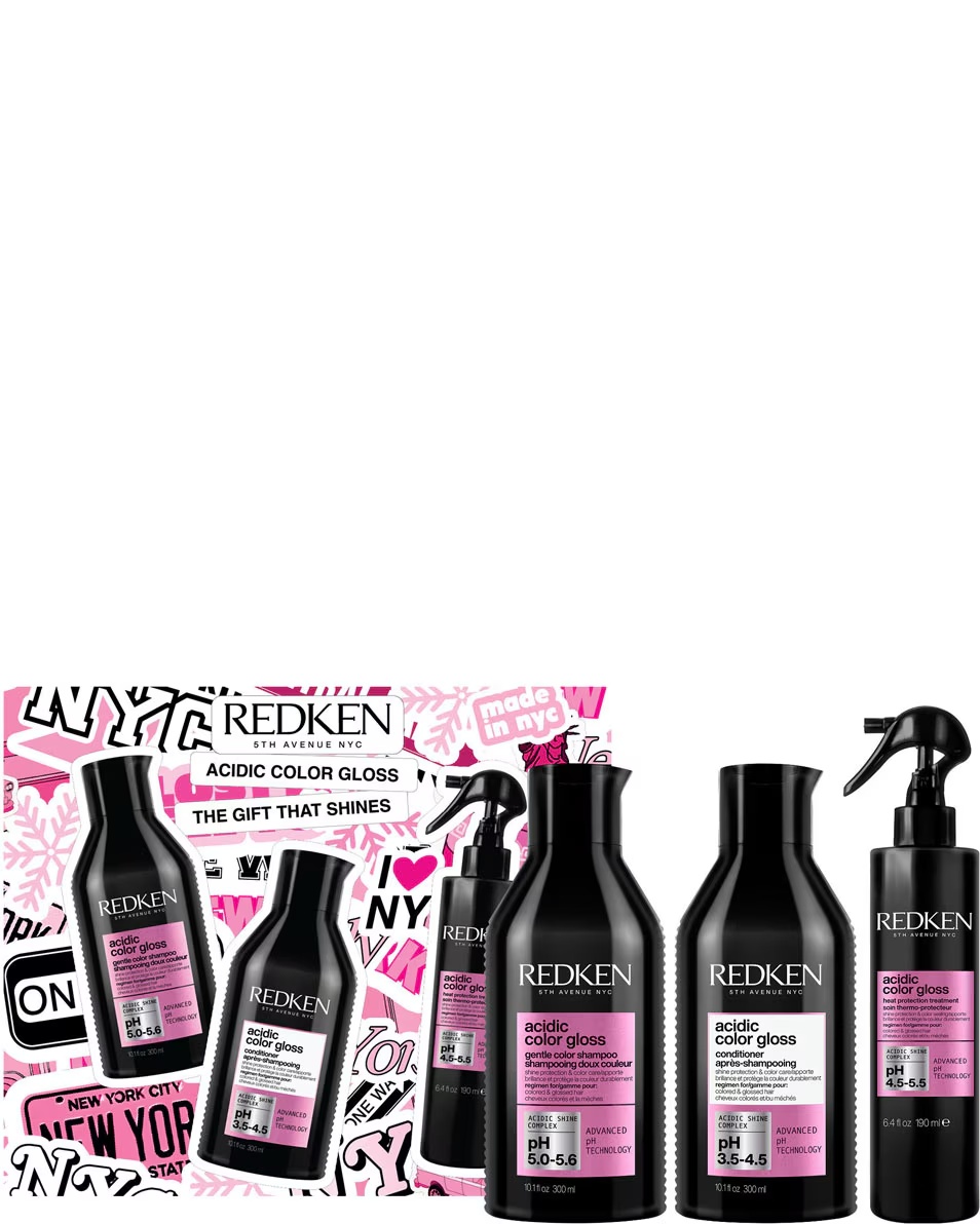 Σετ δώρου REDKEN Acidic Color Gloss - βαμμένα μαλλιά - προστασία και λάμψη