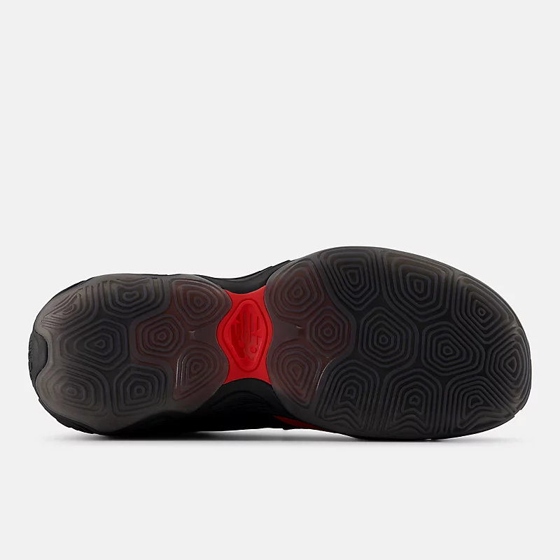 Fresh Foam BB v2 für Herren – Schwarz mit True Red