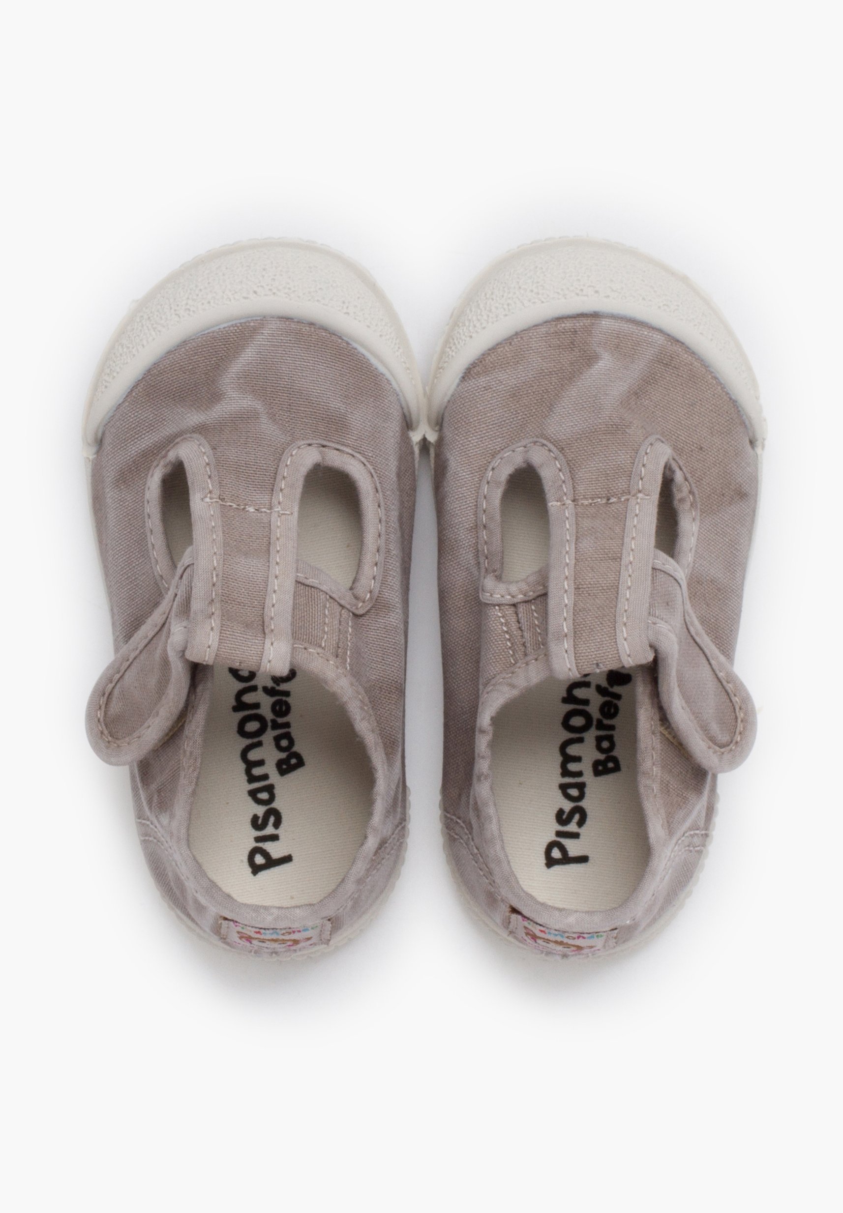 Pisamonas PEPITOS PUNTERA BAREFOOT LAVADA - Babyschuhe - grau