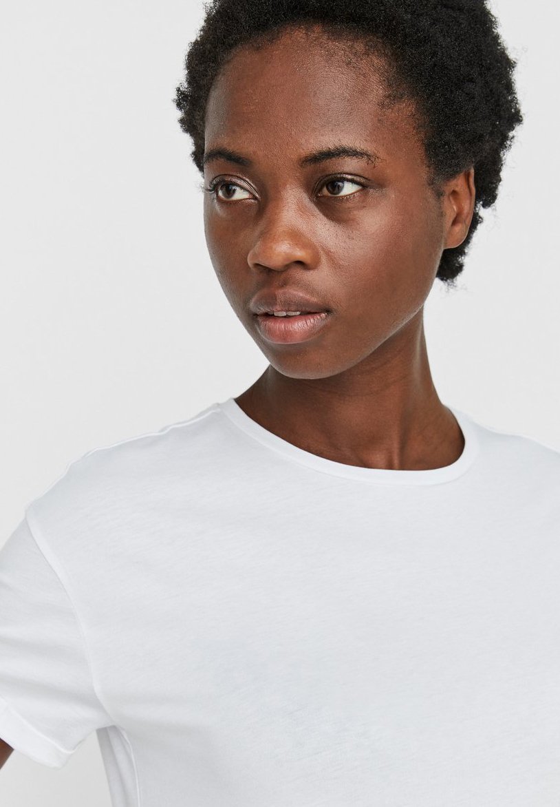 Noisy May Basic T-shirt - helderwit