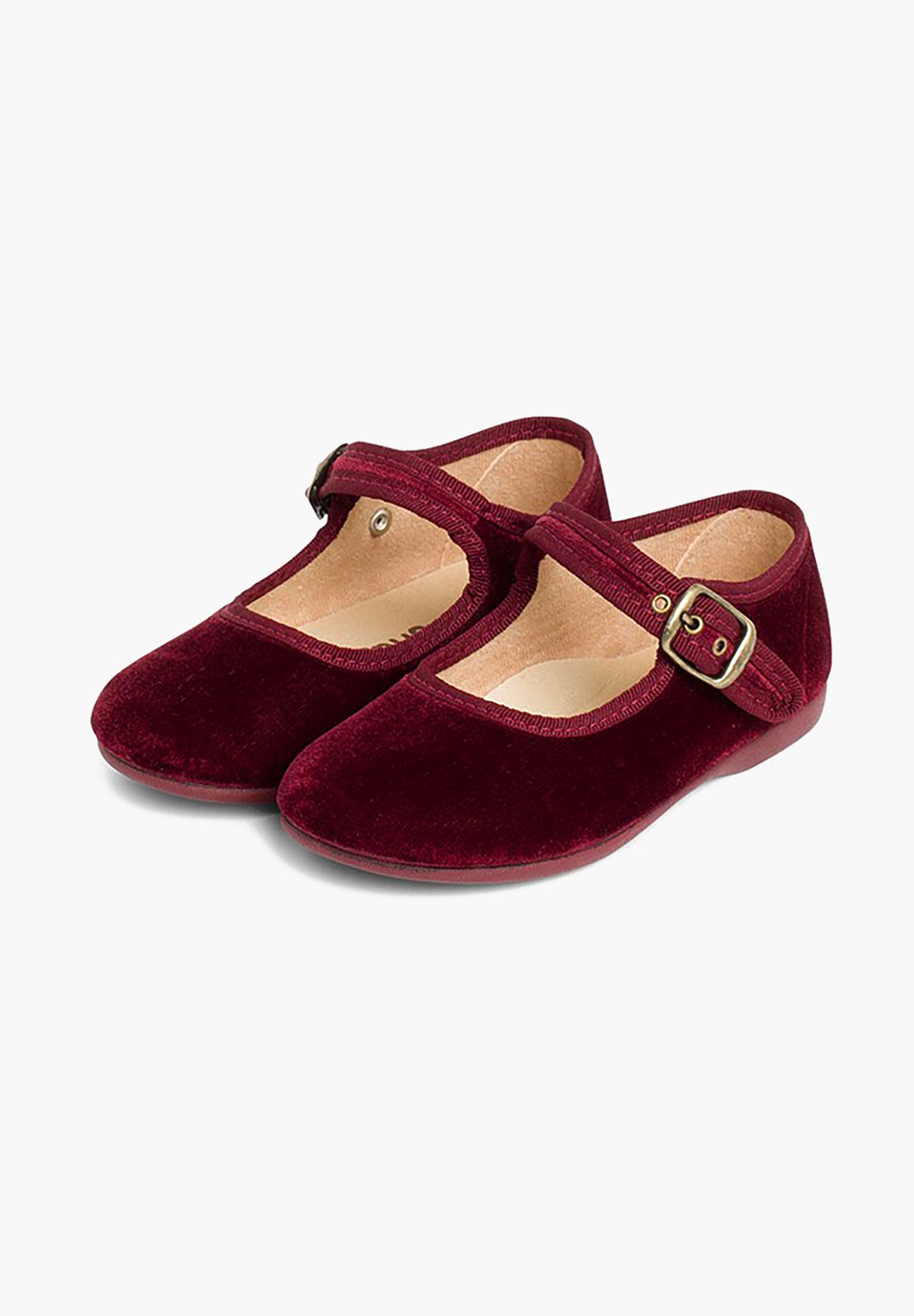Pisamonas TERCIOPELO HEBILLA - Chaussons bébé - burdeos