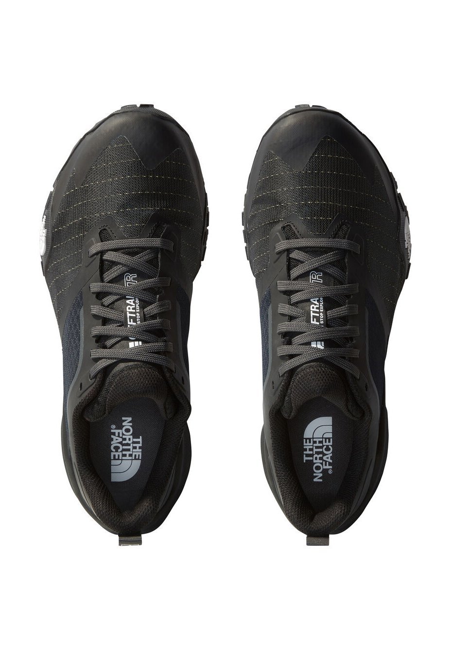 The North Face OFFTRAIL - Trailrunningschuhe - Asphaltgrau TNF Schwarz