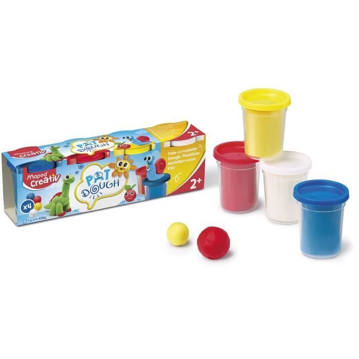 Il mio primo set di plastilina - MAPED - x4 - Per bambini dai 2 anni in su