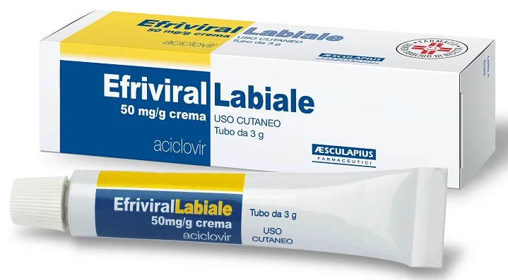 Efriviralabiale crème 3G 5%