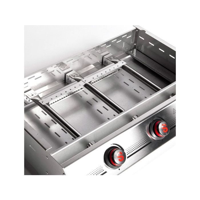 Chapa a gás So Premium com 3 queimadores - 10,5 kW