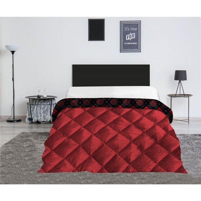 Piumino reversibile stampato - SPIDERMAN - Spidey - 240x220 cm - Poliestere - Lavabile in lavatrice