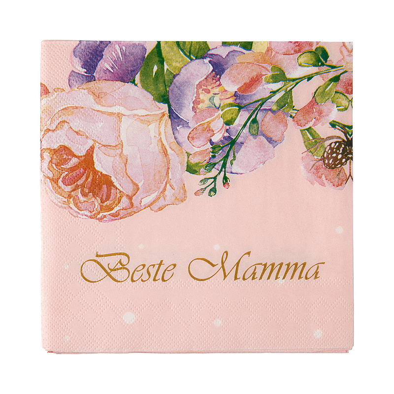 Vie Eco Servietter 20-pakning 33x33 cm, Vår