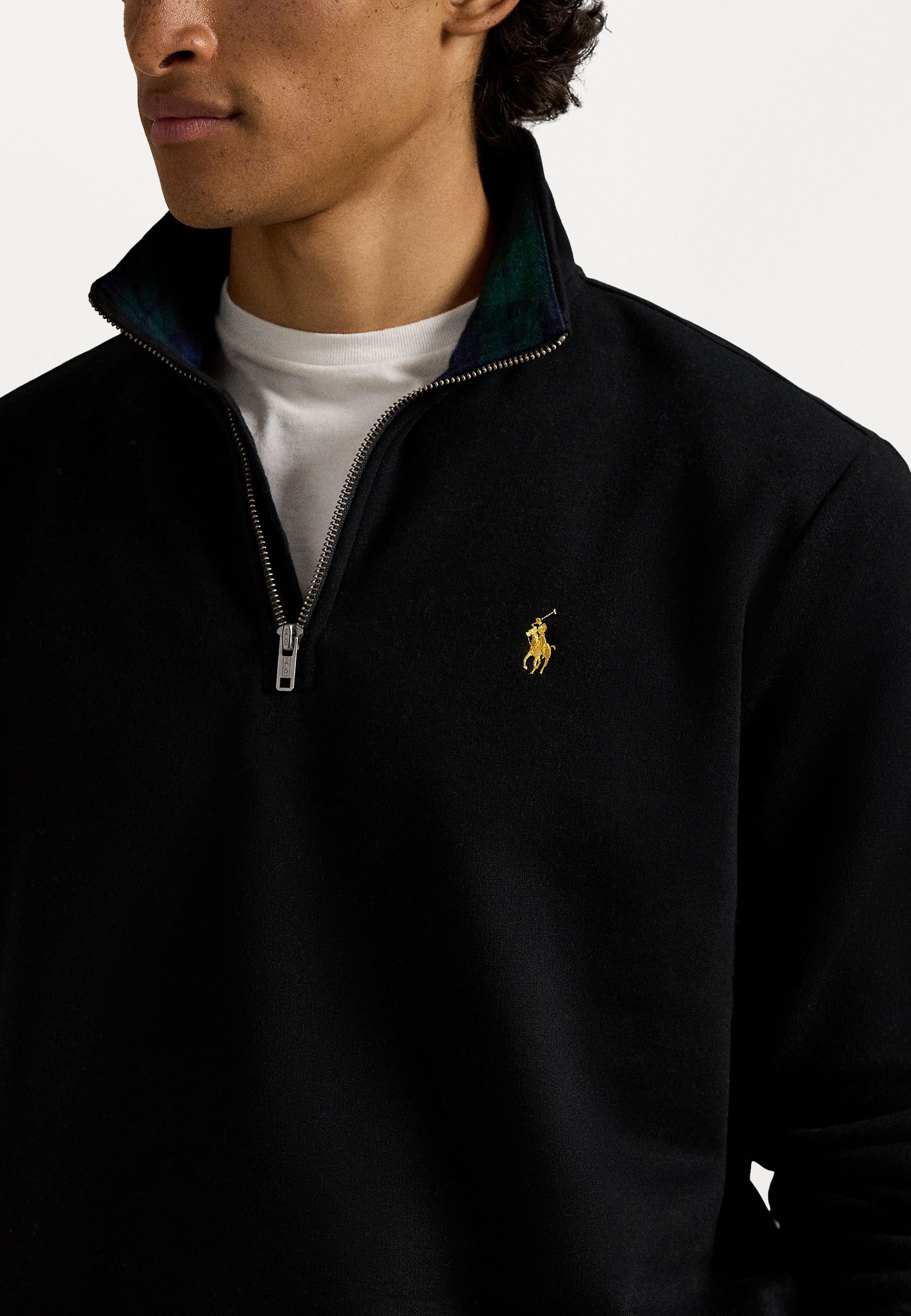 Polo Ralph Lauren THE RL QUARTER ZIP SWEATSHIRT - Sweatshirt - zwart