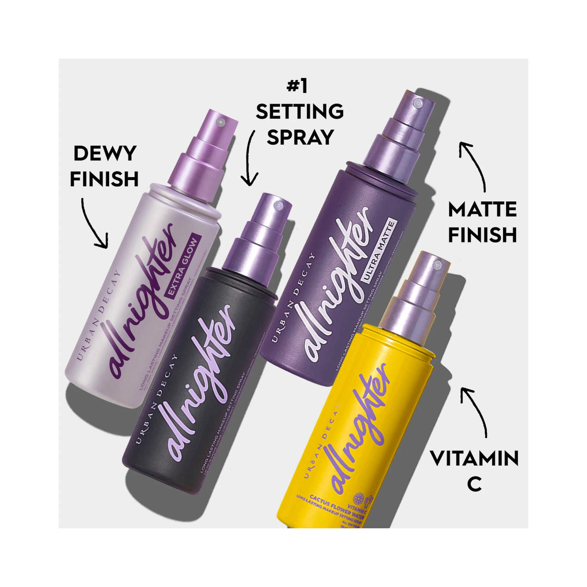 Sprej za fiksiranje tena All Nighter 118 ml - Urban Decay