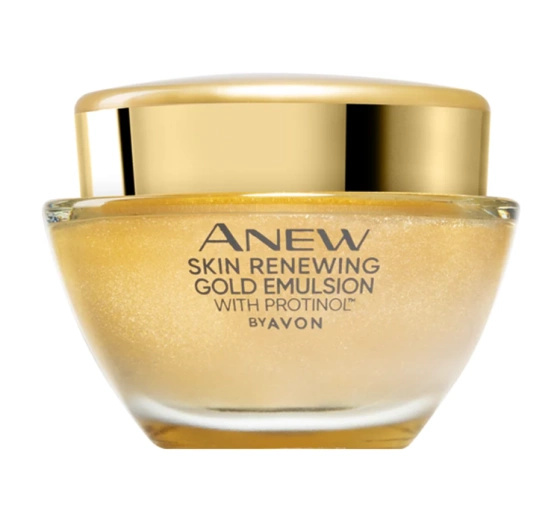 Avon Anew Skin Renewing Gold Emulsion emulsja z bioaktywnym złotem na noc 50 ml