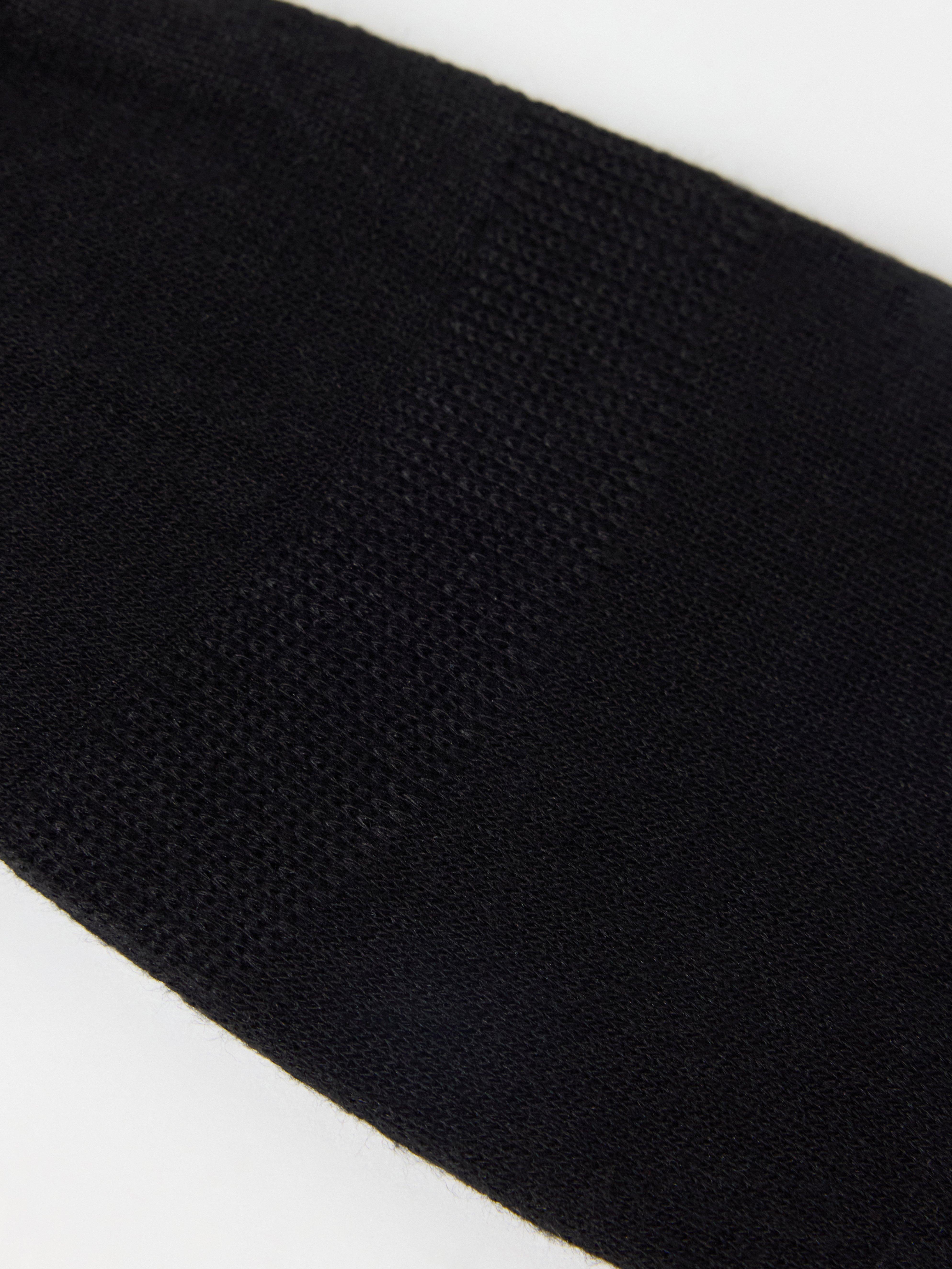 Nízké ponožky černé