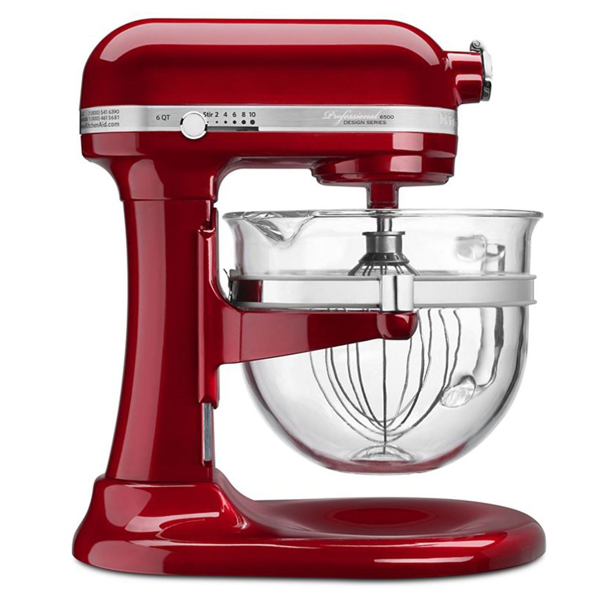 Ob Sie 13 Dutzend Kekse für den Schulbasar oder Hähnchenfleisch für den Taco-Dienstag mit Freunden und Familie benötigen, die KitchenAid® Professional 6500 Design™ Series 6-Quart-Küchenmaschine mit Schüsselheber bietet die Kapazität für jeden Anlass.