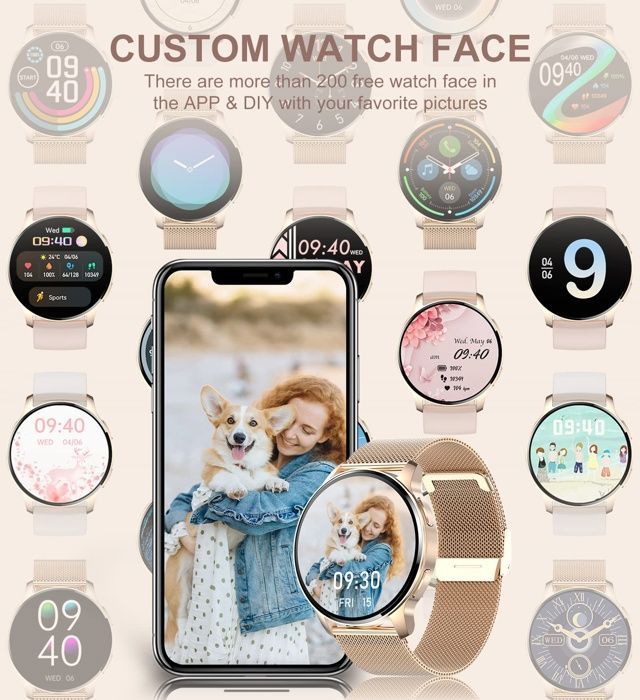 Smartwatch da donna, 1,32