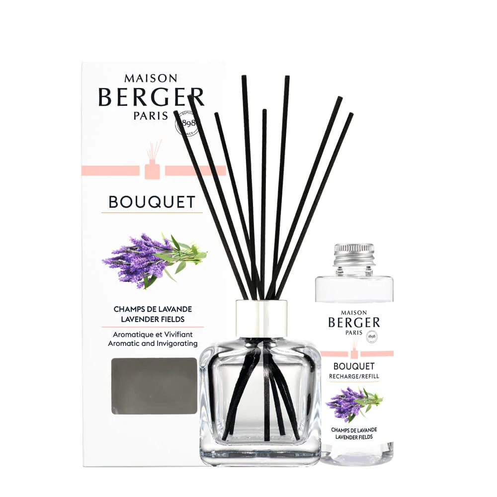 Bouquet Parfumé Bouquet Cube Champs de Lavande - Diffusore di Profumo