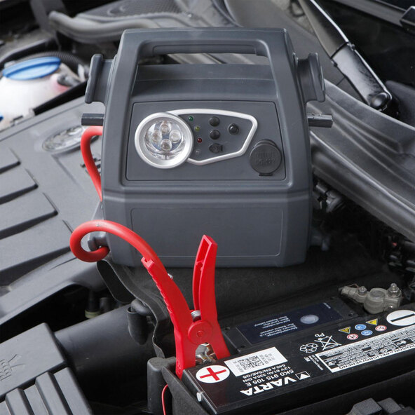 Startbooster en compressor voor elektrische apparaten, 12 V