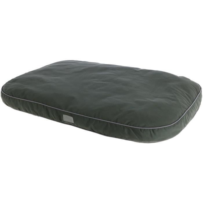 KERBL - Colchón acolchado para suelo L - 80 x 60 x 6 cm - Cojín JEROME - Verde oscuro -