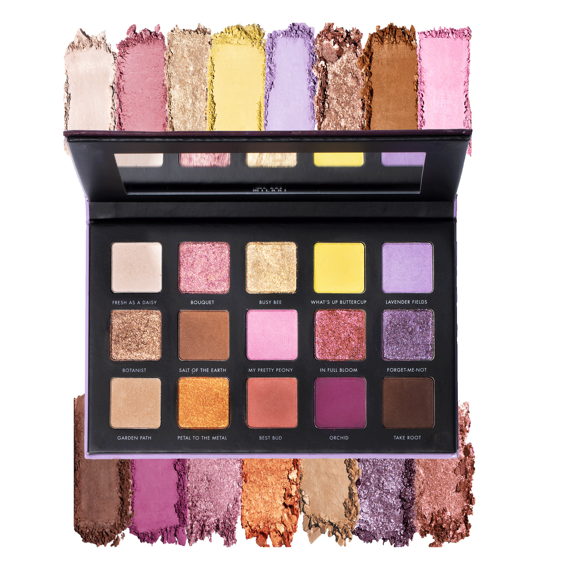Milani Gilded Flora szemhéjfesték paletta 220