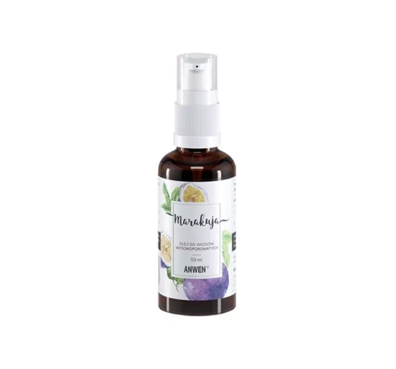 Anwen olej Marakuja do włosów wysokoporowatych 50 ml