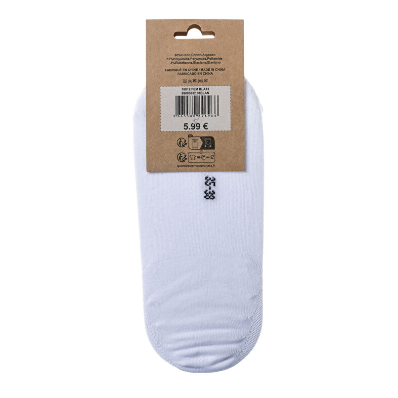 Calcetines y medias blancas para mujer