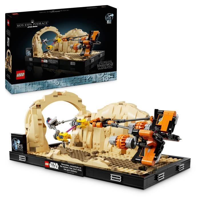 LEGO® Star Wars 75380 Mos Espa Podracer Race Diorama, Ruimteschip