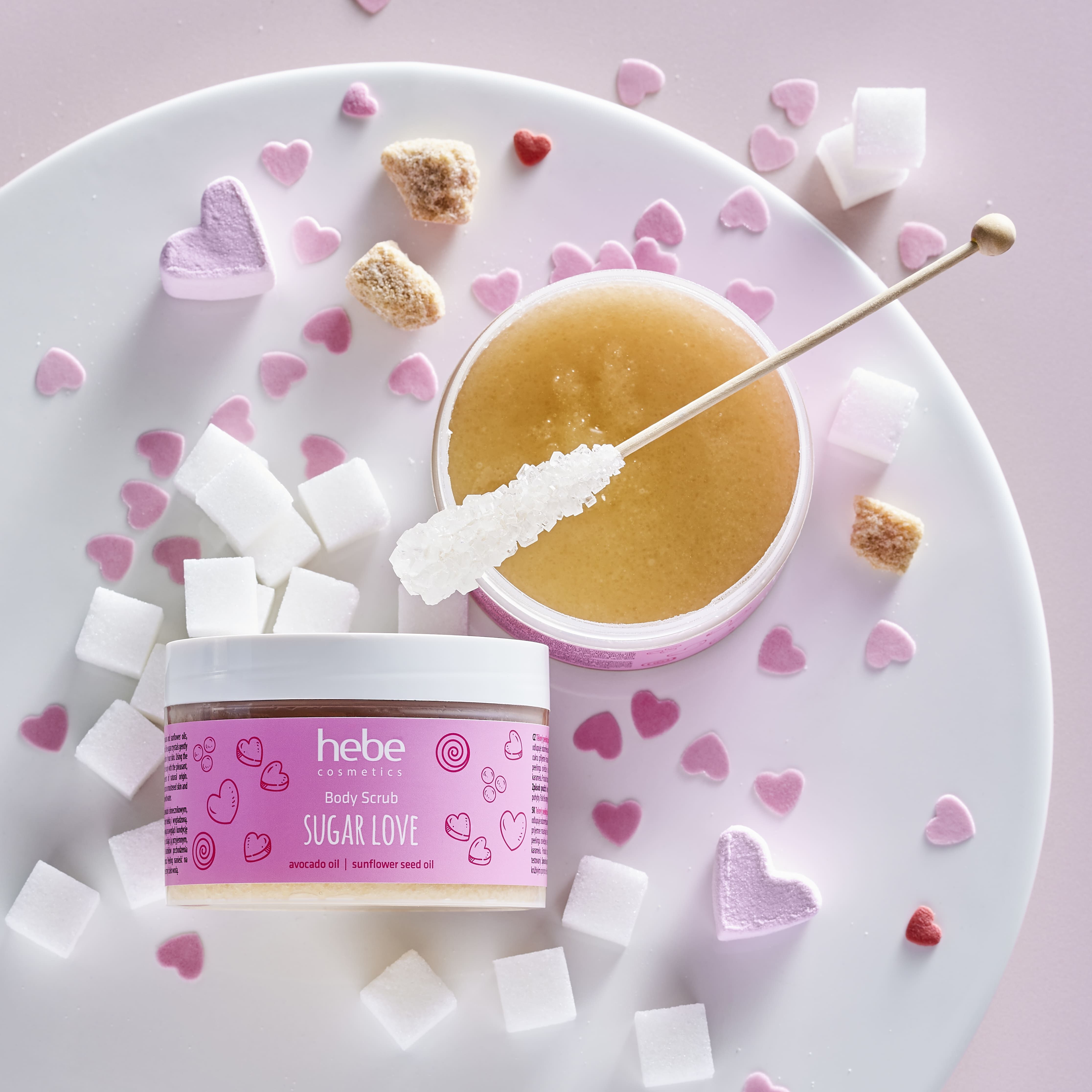Piling za telo Hebe Cosmetics Sugar Love