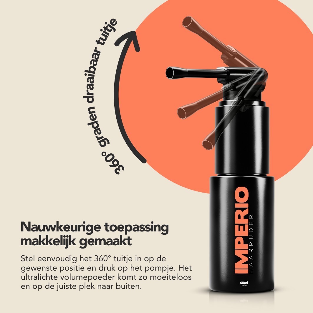 Imperio matu pūderis IMPERIO apjoma pūderis - 40 ml