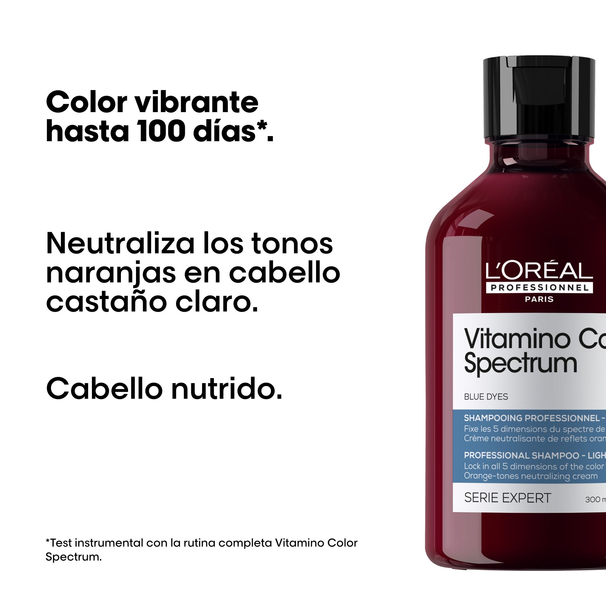 „Vitamino Color Spectrum Blue“ šampūnas dažytiems plaukams Tonuojantys šampūnai