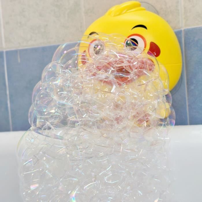 Bath Toy - Duck - Bubble Machine - Music - Plastic - Yellow