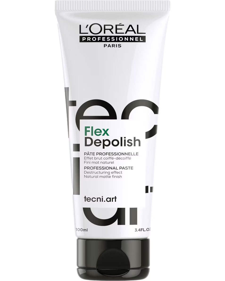 Κερί απολίπανσης L'OREAL PROFESSIONNEL Tecni.ART Flex - για ακατάστατη εμφάνιση με ματ φινίρισμα