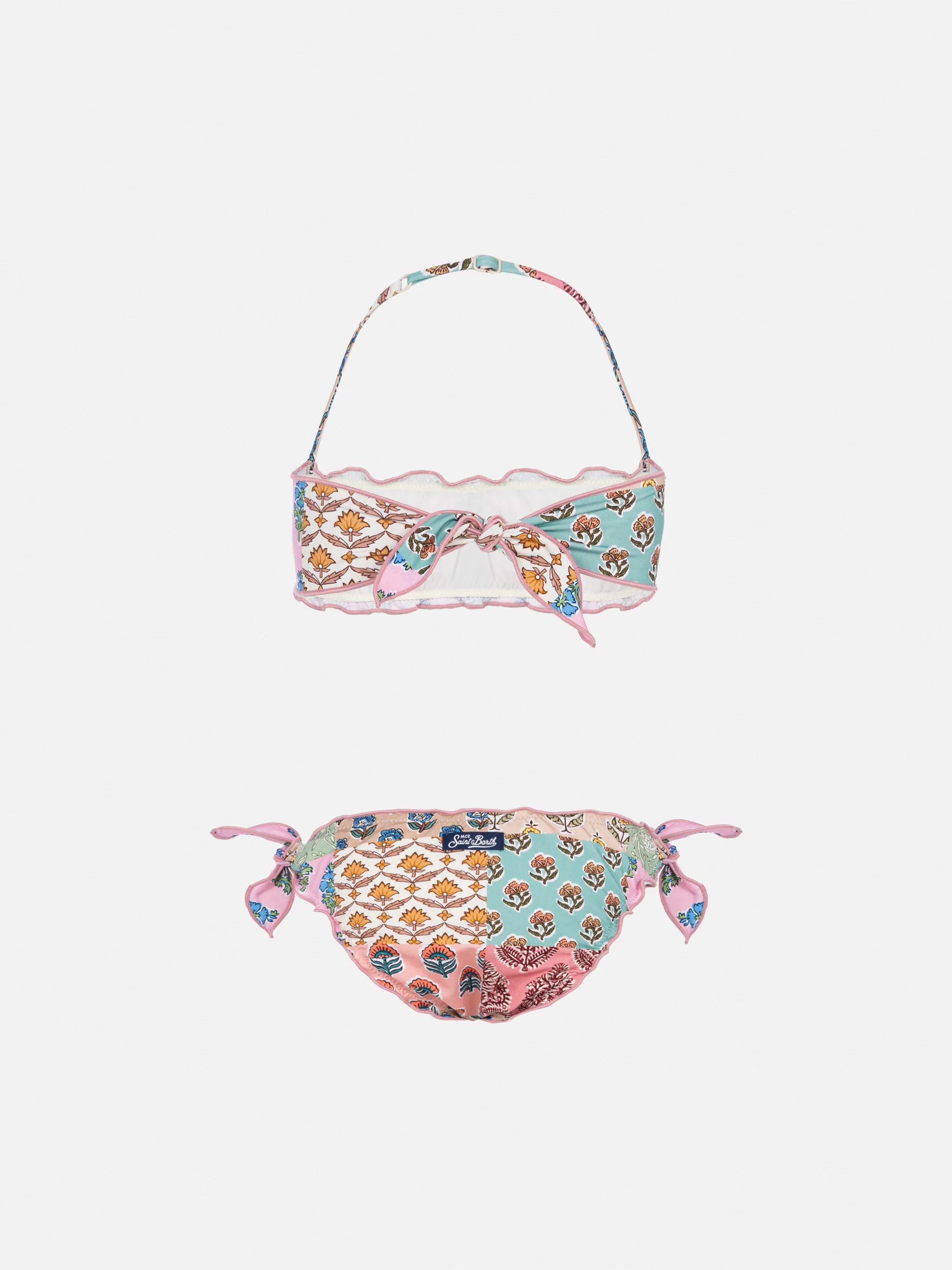 Bikini Emy een fascia classico con stampa bloempatch