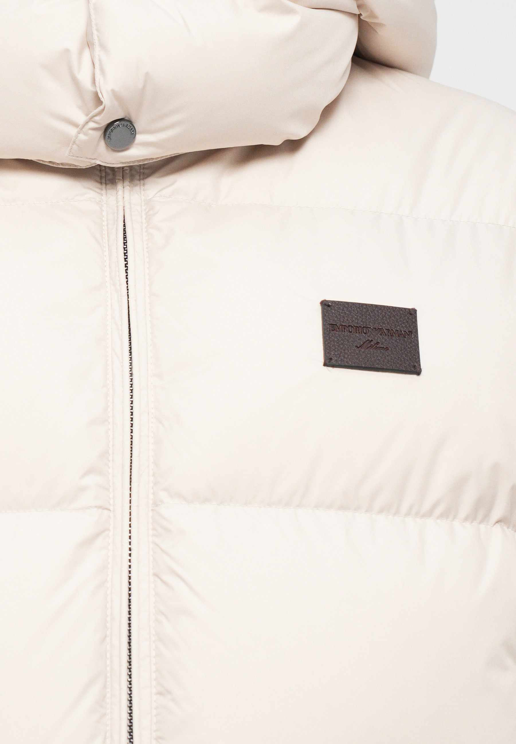 Emporio Armani JACKET - Páperová bunda - ecru