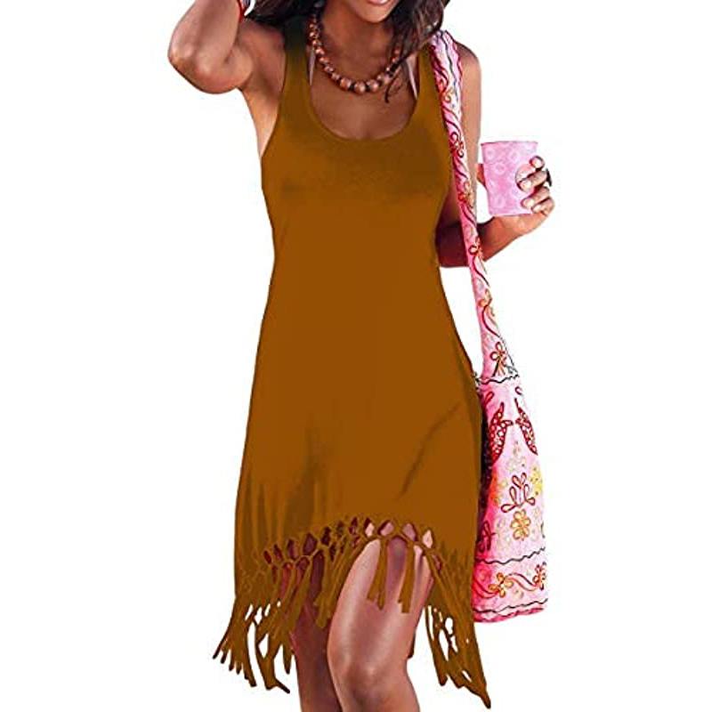 Maxi Dresses Short Sleeves with Pockets
