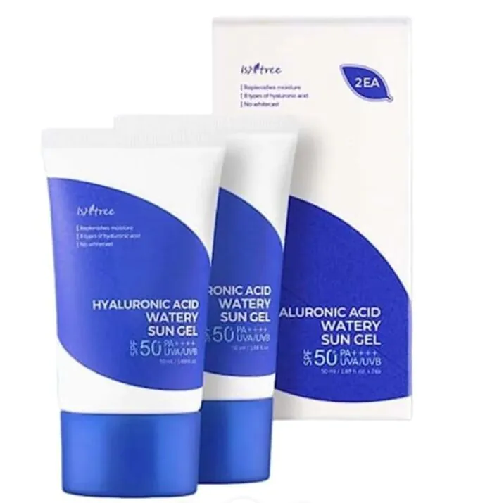 Isntree Hyaluronic Acid Watery Sun Gel, 2x50ml