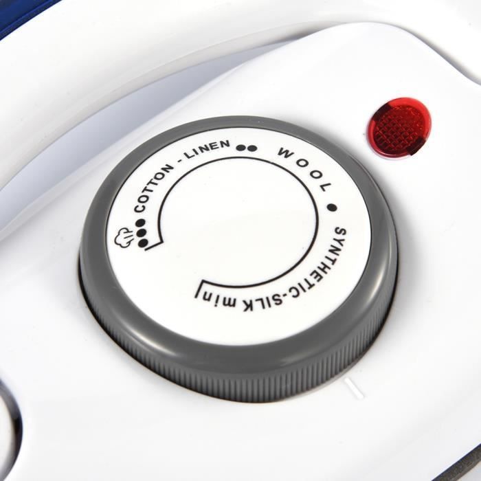 Fer à repasser vapeur de voyage - HB057 - pliable et portable - semelle antiadhésive