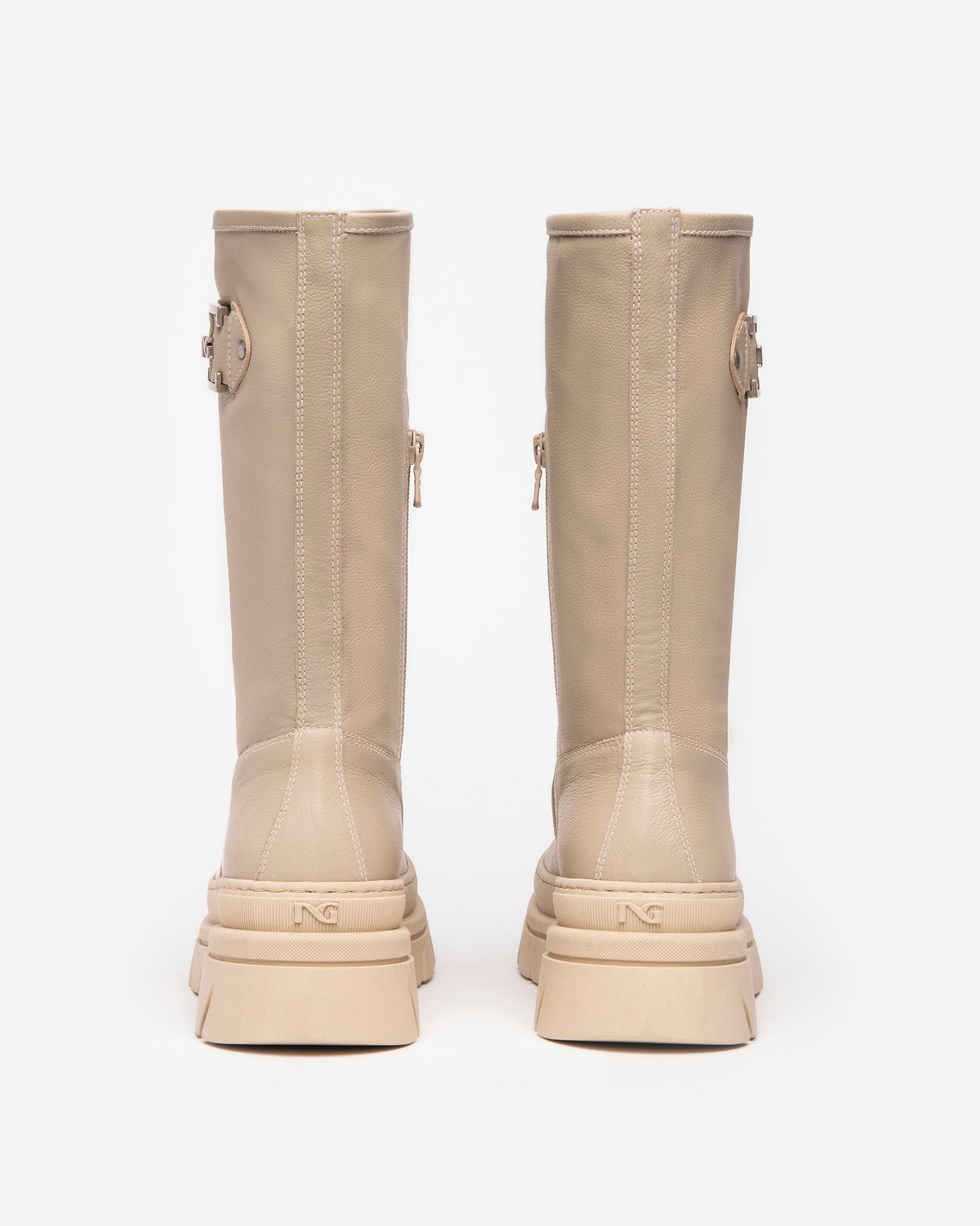  Damen-Lederstiefel