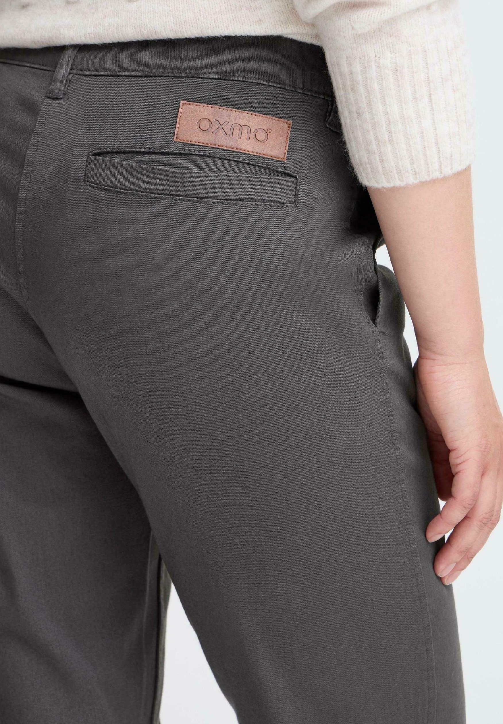 Oxmo OXIBEN - Pantaloni Chinos - ferro forgiato