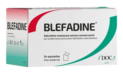 Wegwerpdoekjes DOC Blefadine 14 stuks met decongestieve werking