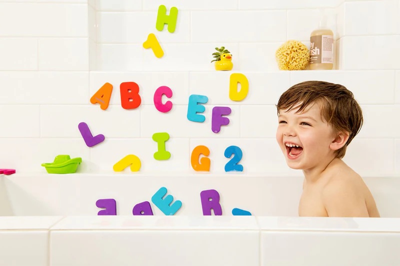 Munchkin Bath Učenje črk in številk Vodna igrača