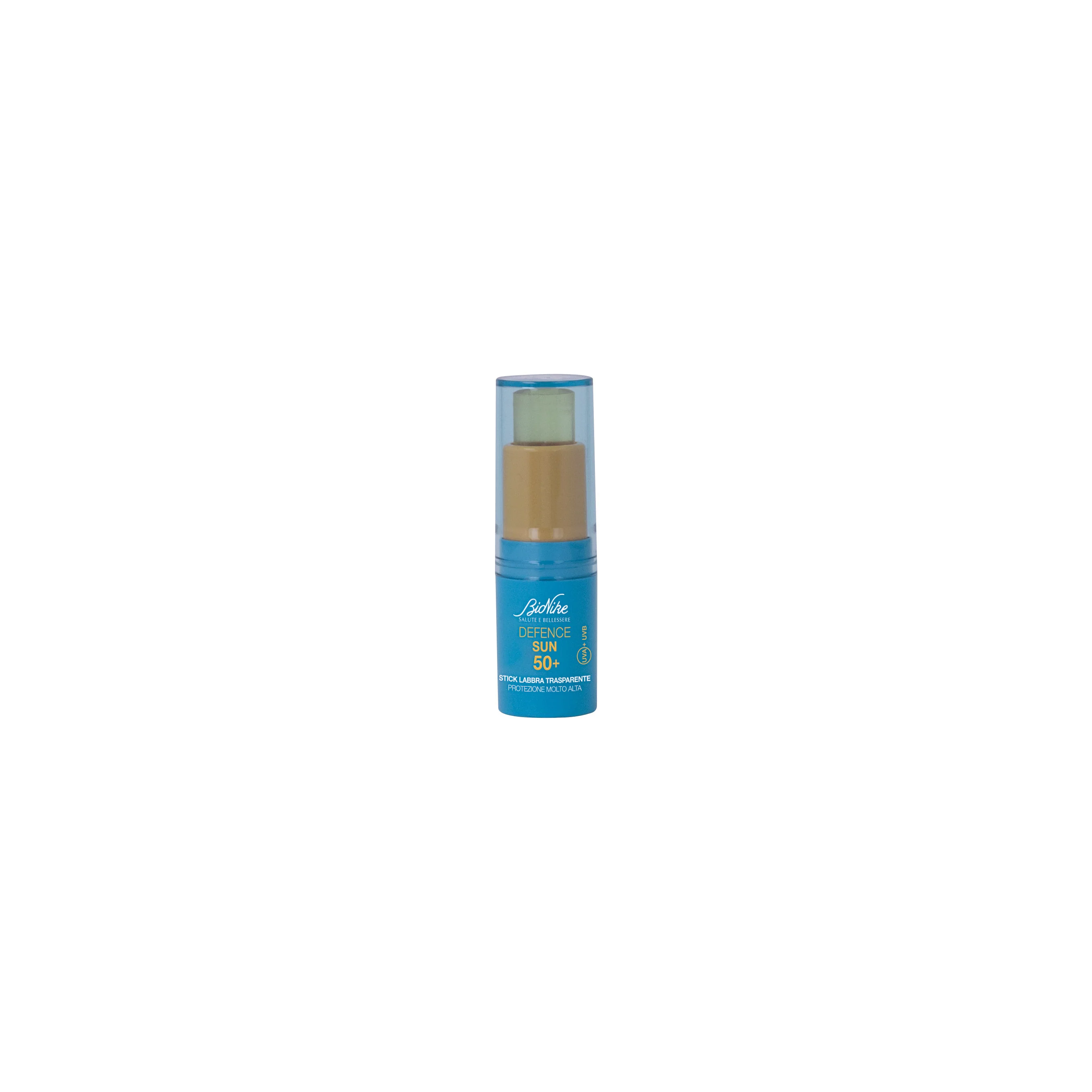 Defence Sun Stick labbra trasparente SPF50+ - Stick solare alta prot.