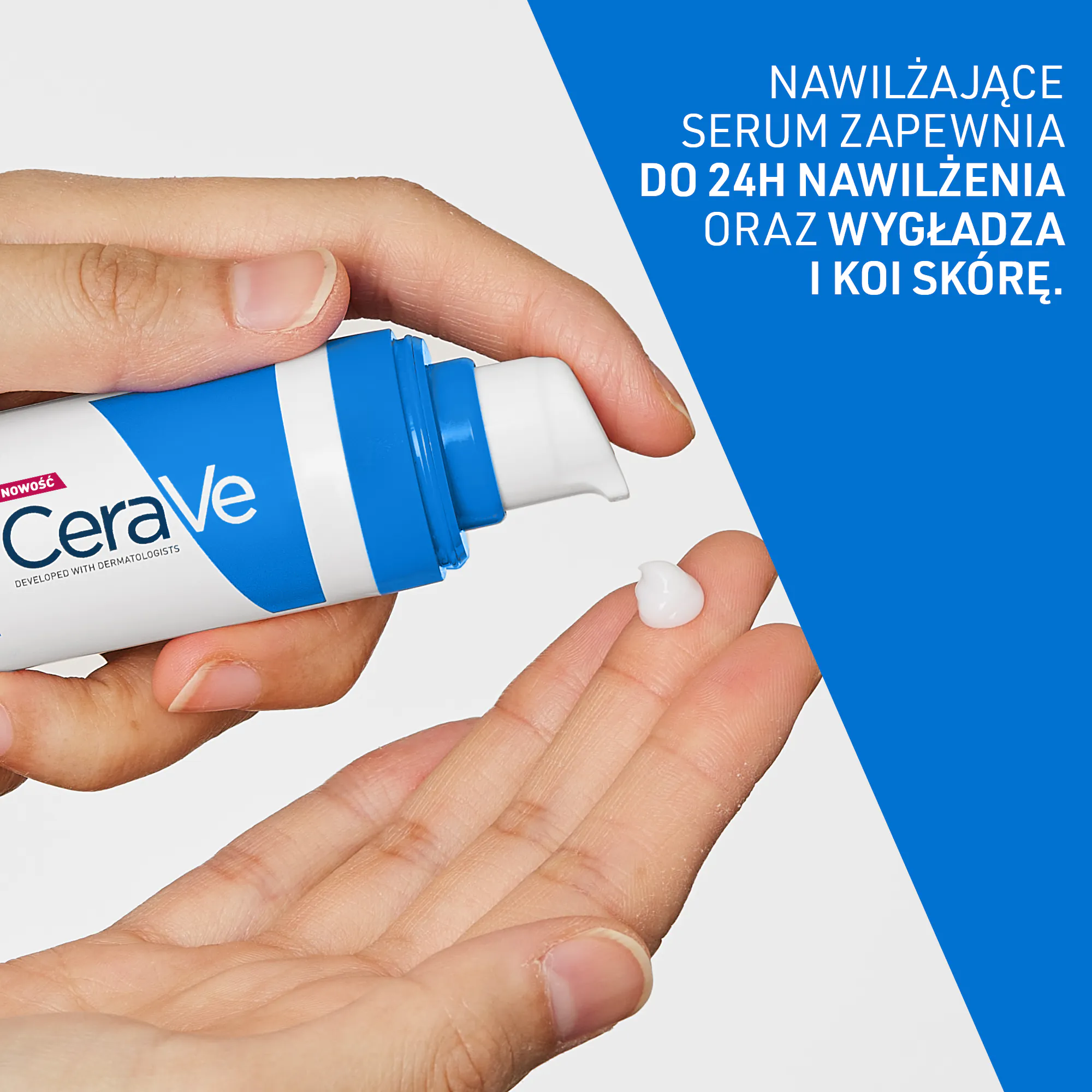 CeraVe Nawilżające serum z kwasem hialuronowym
