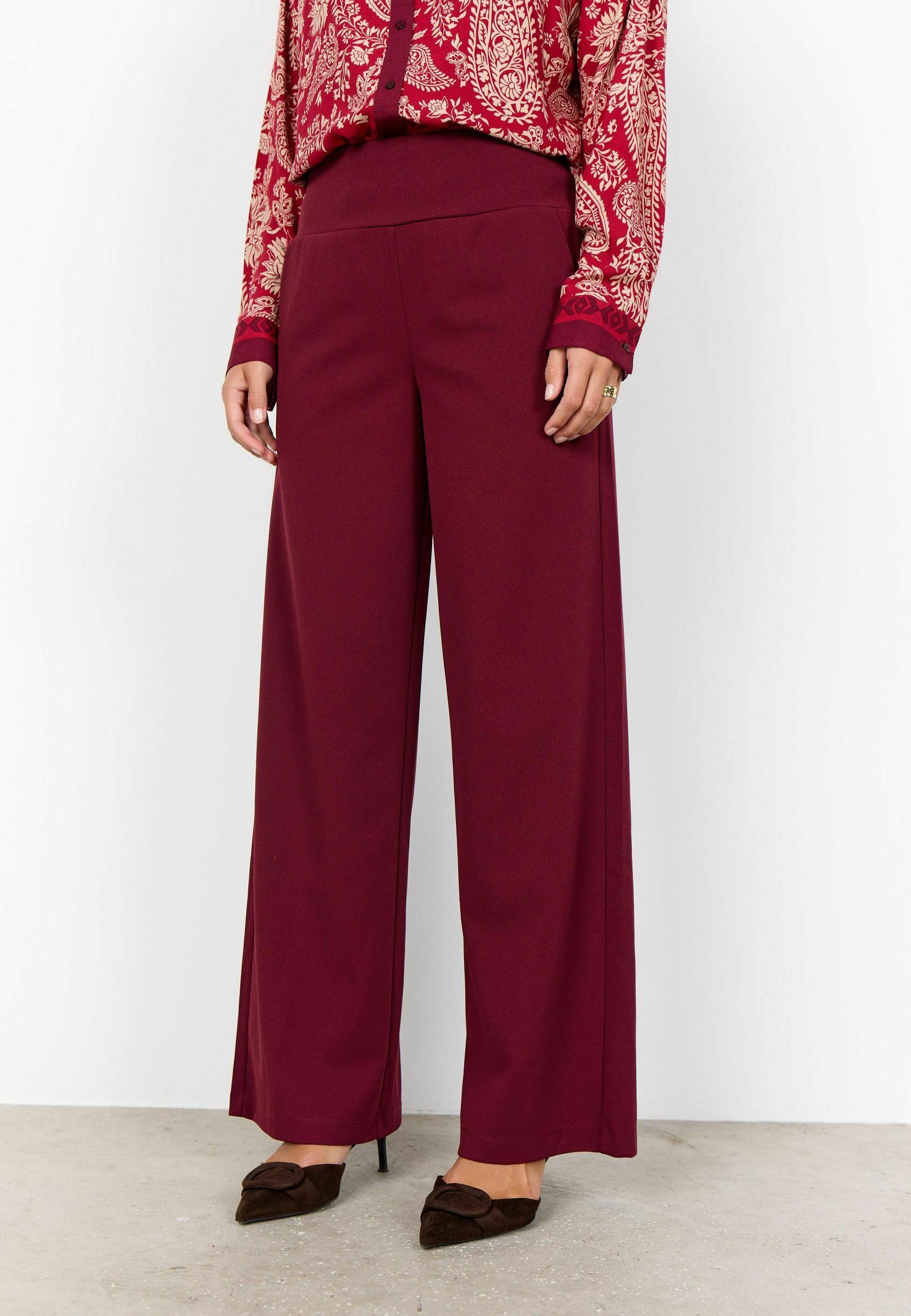 Soyaconcept Broek - donkerrood