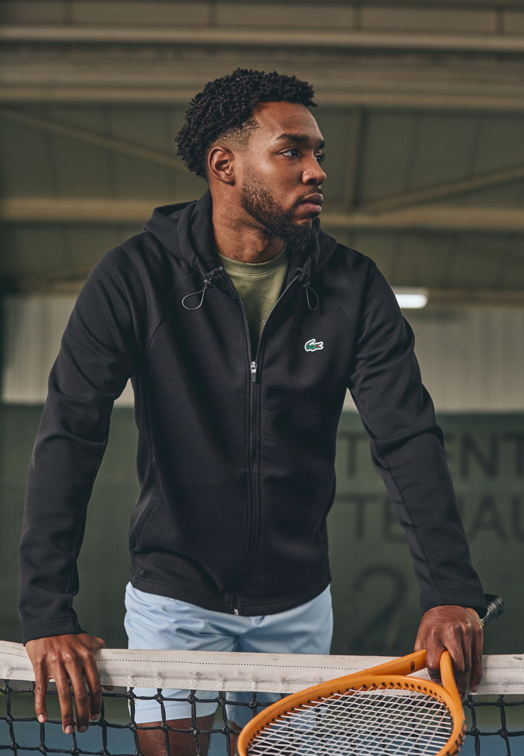 Lacoste Sport VESTE À CAPUCHE CLASSIQUE - Veste d'entraînement - noire