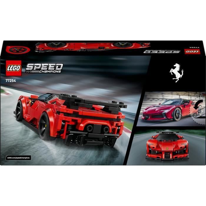 LEGO Speed Champions 77254 Ferrari SF90 XX Stradale Auto da corsa - Giocattolo per bambini dai 9 anni in su