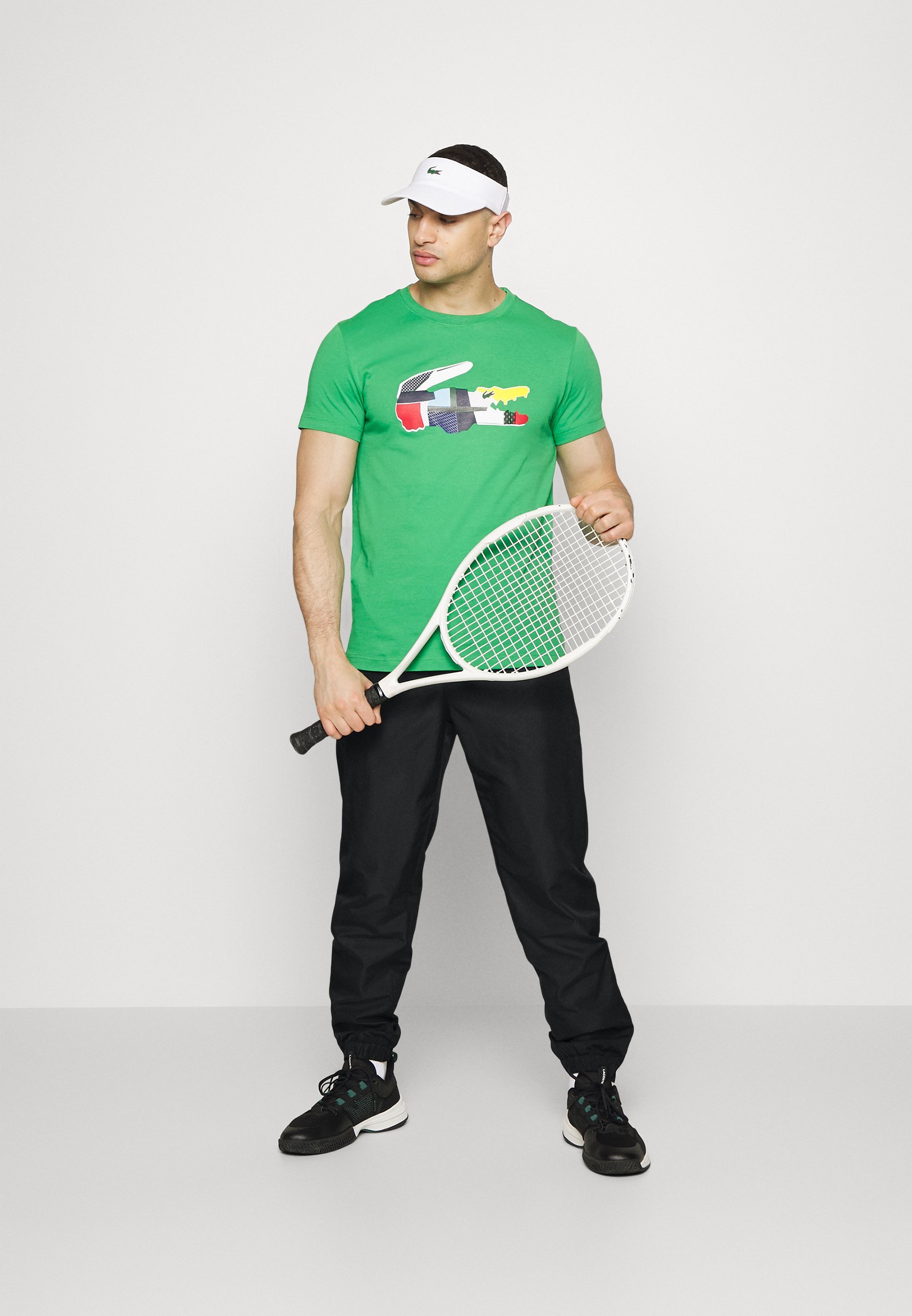 Lacoste Sport TENNIS PANT CLASSIC - Spodnie dresowe - czarne