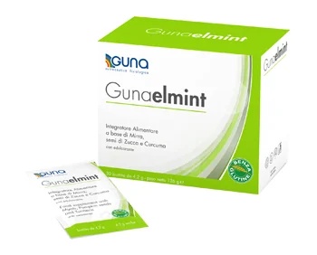 GUNA Guna Gunaelmint voedingssupplement met munt voor de darmen en urinewegen, 30 zakjes