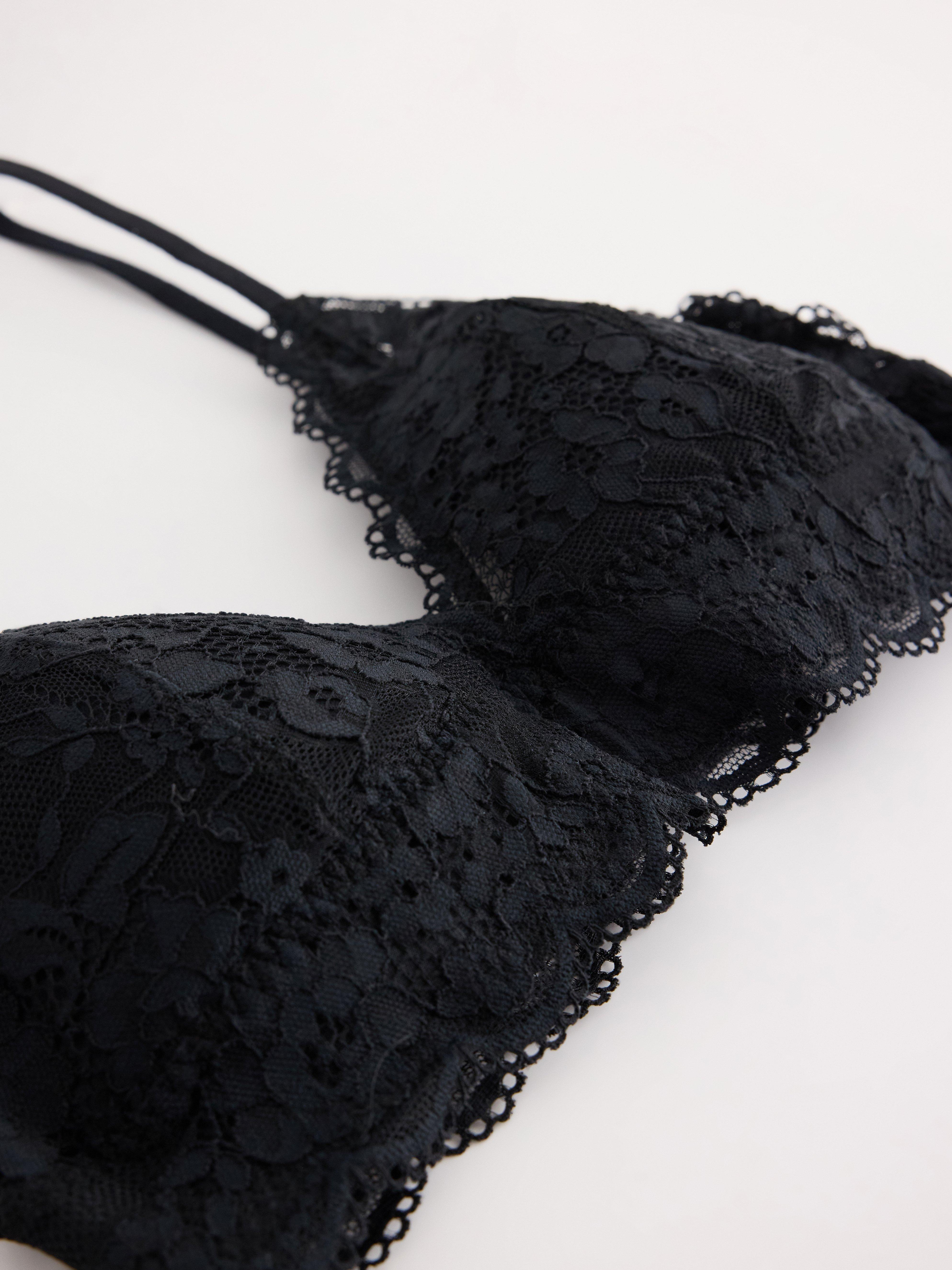 Bralette i kalhotky černá