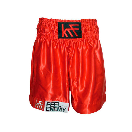 Box Krf Dc Pant Short Boxing Liso Rojo T/m