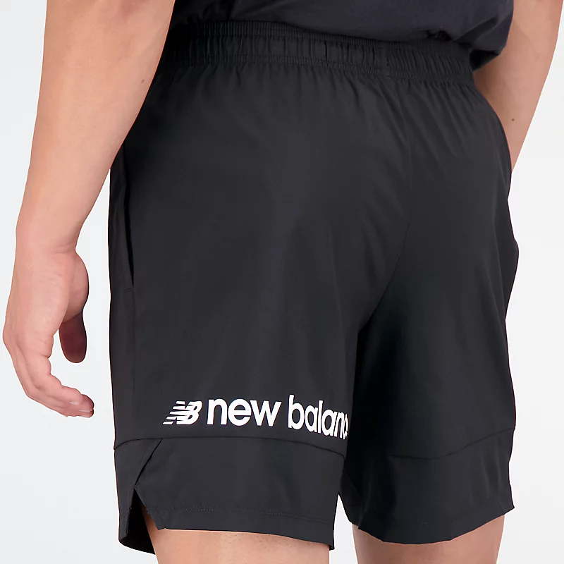 Tenacity Herren-Shorts, 7 Zoll, fest gewebt – SCHWARZ